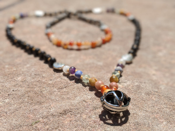 Custom Amulet designed to support your intentions - comes with suggested affirmations practice