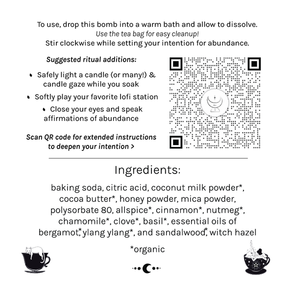 Abundance Ritual Bath Bomb