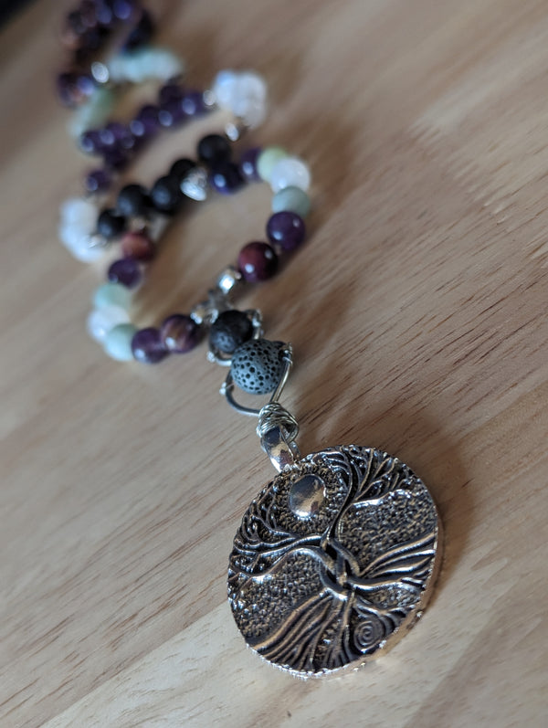 Custom Amulet designed to support your intentions - comes with suggested affirmations practice