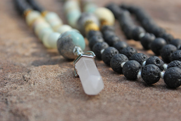 Custom Amulet designed to support your intentions - comes with suggested affirmations practice
