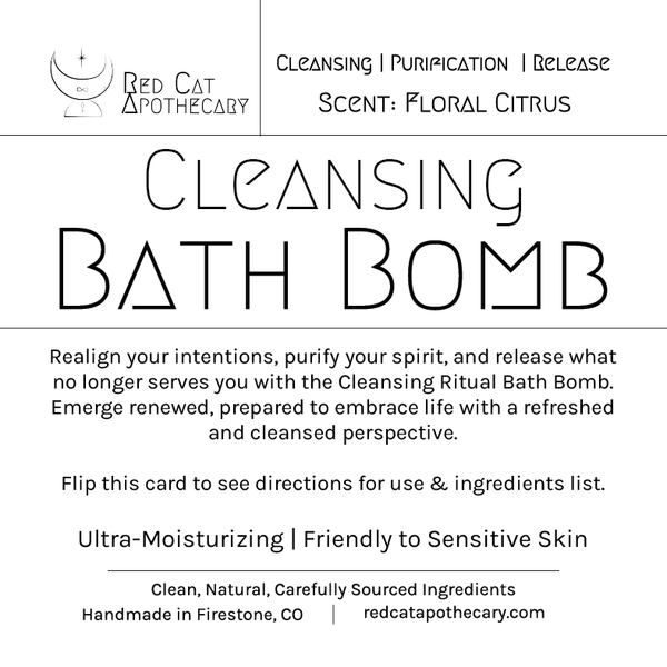 Cleansing Ritual Bath Bomb