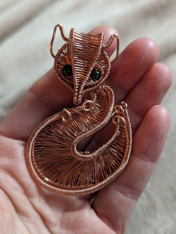 Finnick the Fox Pendant