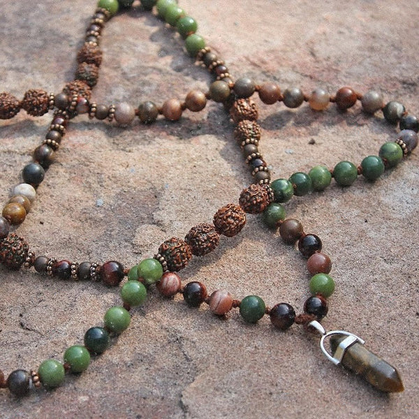Custom Amulet designed to support your intentions - comes with suggested affirmations practice
