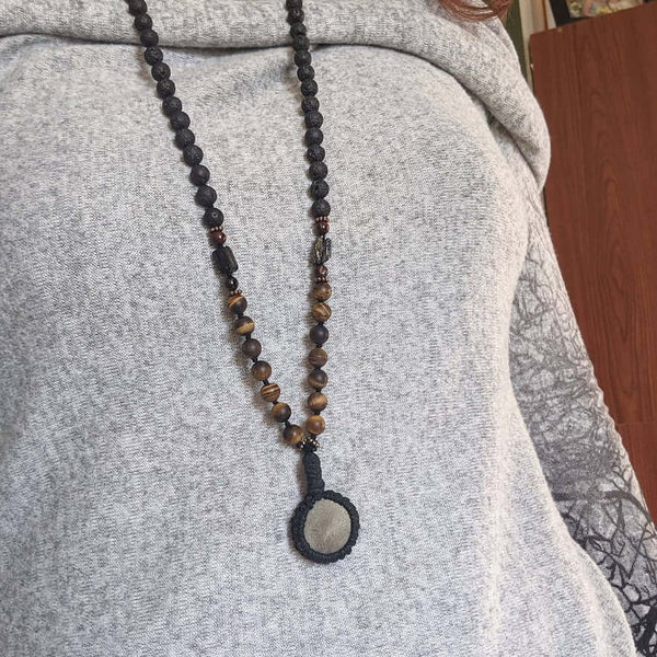 Custom Amulet designed to support your intentions - comes with suggested affirmations practice