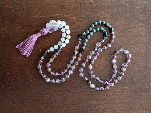 Custom Amulet designed to support your intentions - comes with suggested affirmations practice