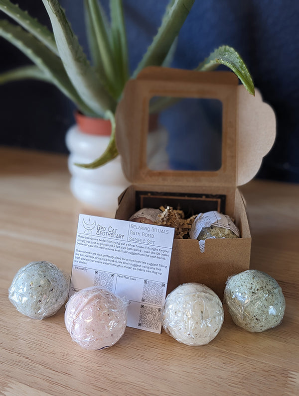 Ritual Bath Bomb Sample Sets