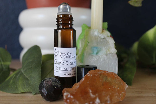 Awake and Alive Ritual Oil - Red Cat Apothecary