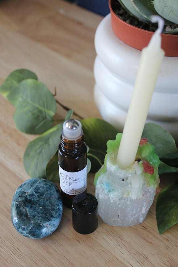 Peace Ritual Oil - Red Cat Apothecary