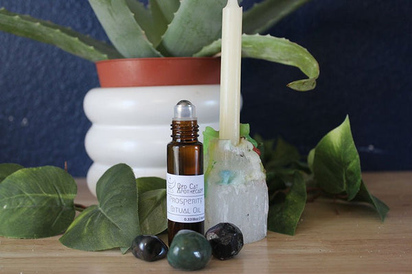Prosperity Ritual Oil - Red Cat Apothecary