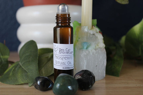 Prosperity Ritual Oil - Red Cat Apothecary