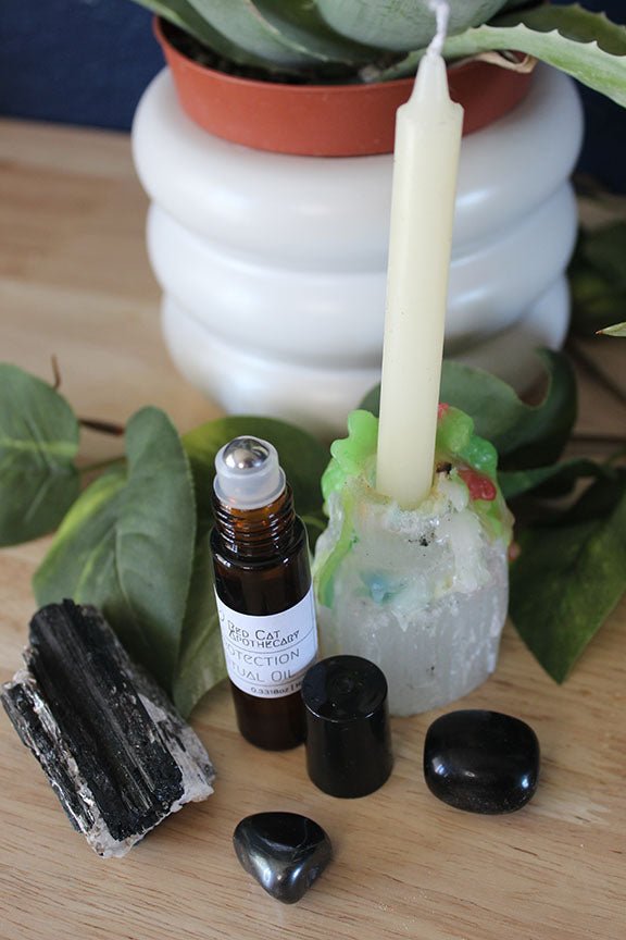 Protection Ritual Oil - Red Cat Apothecary