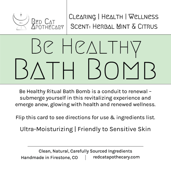 Be Healthy Ritual Bath Bomb