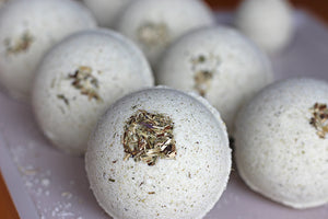 Clearing Ritual Bath Bomb | Milk + Herbs Luxury Bathing Experience