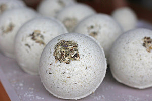 Clearing Ritual Bath Bomb | Milk + Herbs Luxury Bathing Experience