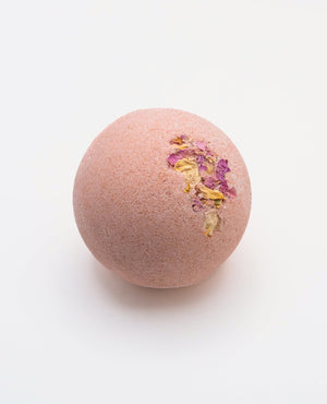 Feel That Love Ritual Bath Bomb | Milk + Rose Luxury Bathing Experience