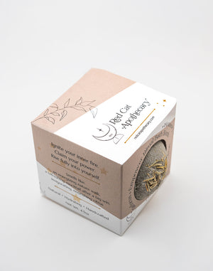 Refocus + Empower Ritual Bath Bomb | Milk + Citrus Luxury Bathing Experience