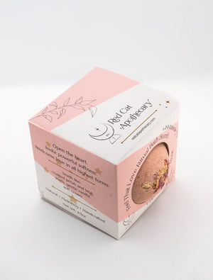 Feel That Love Ritual Bath Bomb | Milk + Rose Luxury Bathing Experience