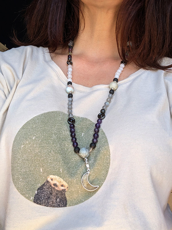Trust the Cycles Moon Amulet