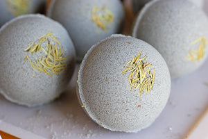 Refocus + Empower Ritual Bath Bomb | Milk + Citrus Luxury Bathing Experience