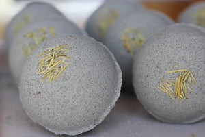 Refocus + Empower Ritual Bath Bomb | Milk + Citrus Luxury Bathing Experience