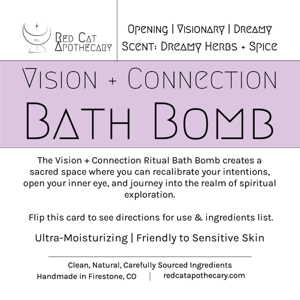Vision + Connection Ritual Bath Bomb