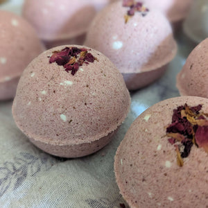 Feel the Love Ritual Bath Bomb - Red Cat Apothecary