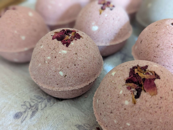 Feel the Love Ritual Bath Bomb - Red Cat Apothecary