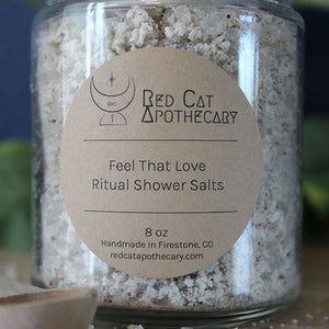 Feel The Love Ritual Shower Salts - Red Cat Apothecary
