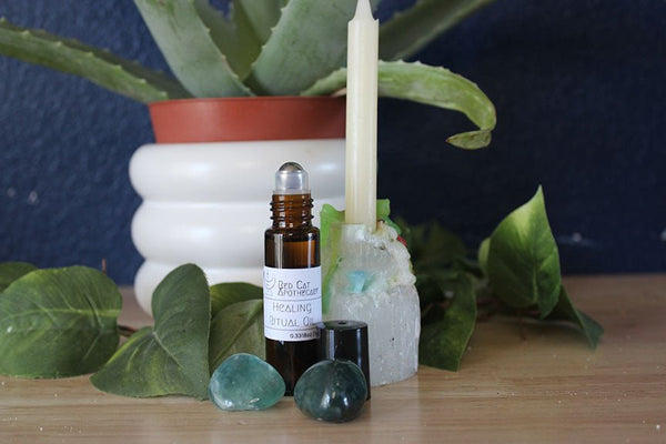Healing Ritual Oil - Red Cat Apothecary