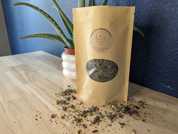 Nervine Cold Brew Tea Blend - Red Cat Apothecary