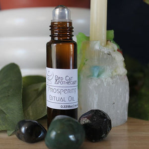 Prosperity Ritual Oil - Red Cat Apothecary