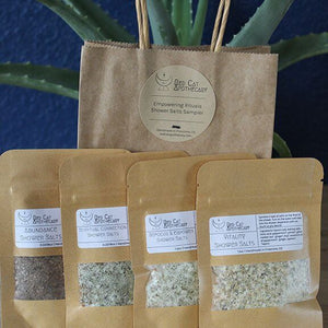 Ritual Shower Salts Sample Set - Red Cat Apothecary